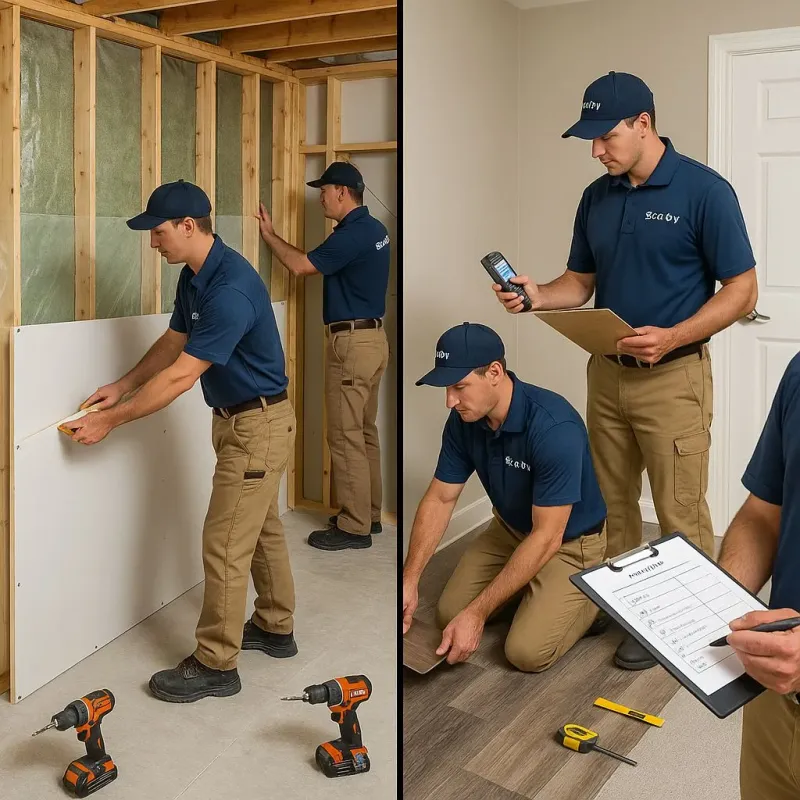 Repairs and Reconstruction process in Jones Creek, TX